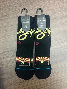 New Arizona Diamondbacks Stance Socks - Youth Large (2 pair)